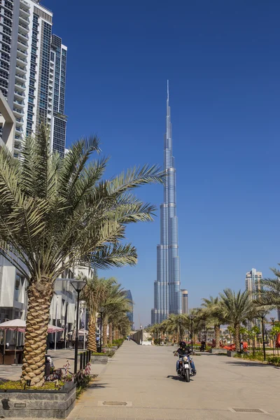 Burj Khalifa en Dubai — Foto de Stock