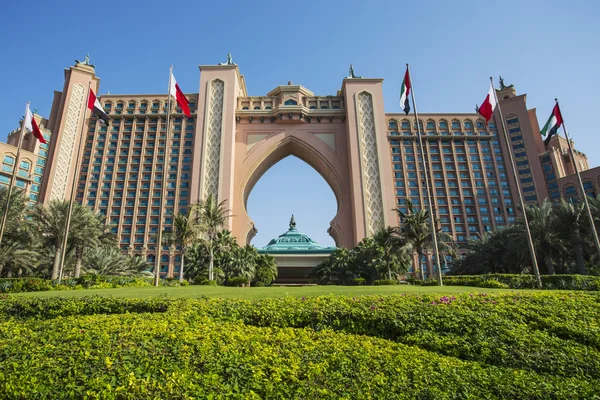 Atlantis hotel in dubai, Verenigde Arabische Emiraten — Stockfoto