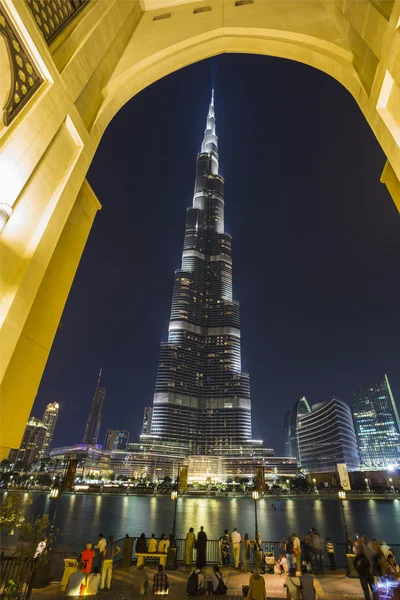 Burj khalifa, el edificio más alto del mundo — Foto de Stock