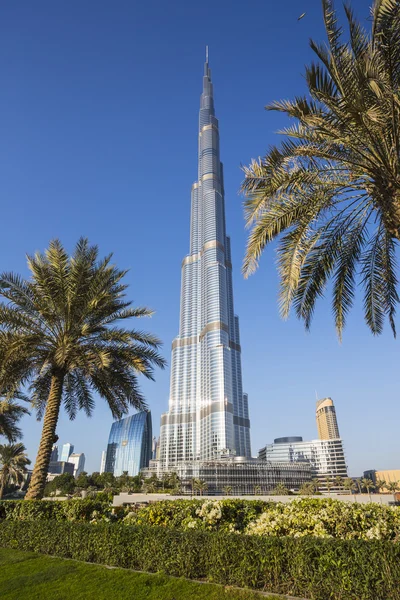 Burj khalifa, the highest building in the world — Stock Photo, Image