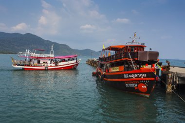 Gemi Tayland Koh Chang Adası