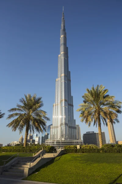 Burj khalifa, l'edificio più alto del mondo — Foto Stock