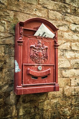 duvar eski posta kutusu