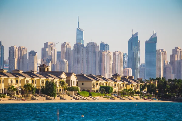 Dzielnicy Dubai marina. Zjednoczone Emiraty Arabskie — Zdjęcie stockowe