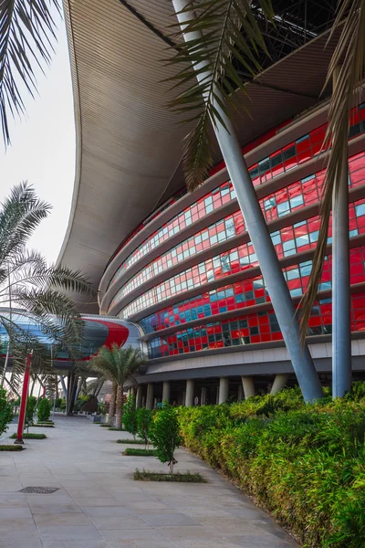 Ferrari World Park in  Abu Dhabi — Stock Photo, Image