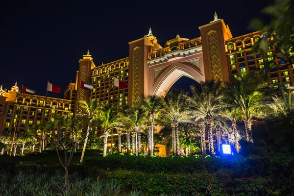 Atlantis Hotel in Dubai. UAE — Stock Photo, Image