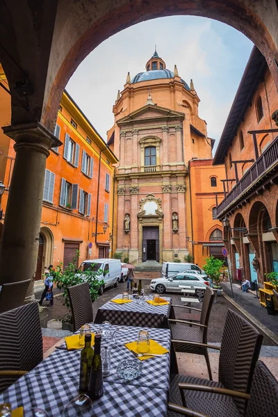 Barokke kerk in bologna — Stockfoto