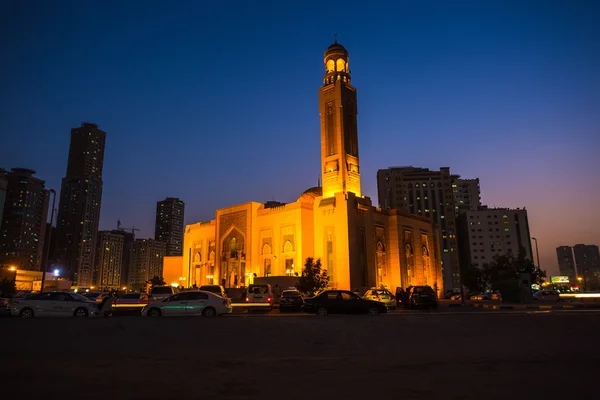 Al noor moskee in sharjah — Stockfoto