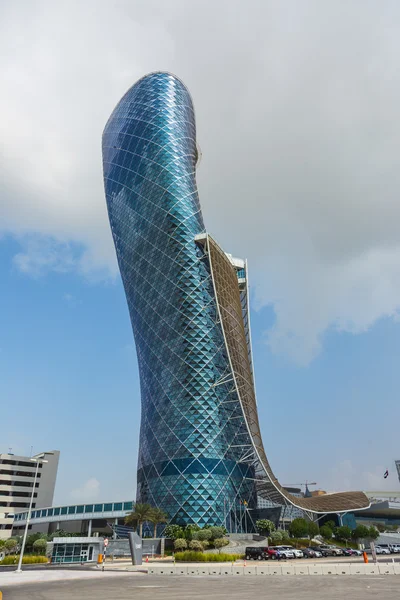 Capital Gate Tower — Stock Photo, Image