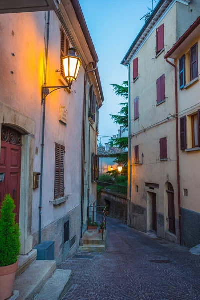 Evening streets of San Marino — Stock Photo, Image