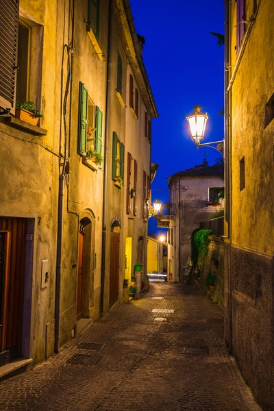 Calles nocturnas de San Marino —  Fotos de Stock