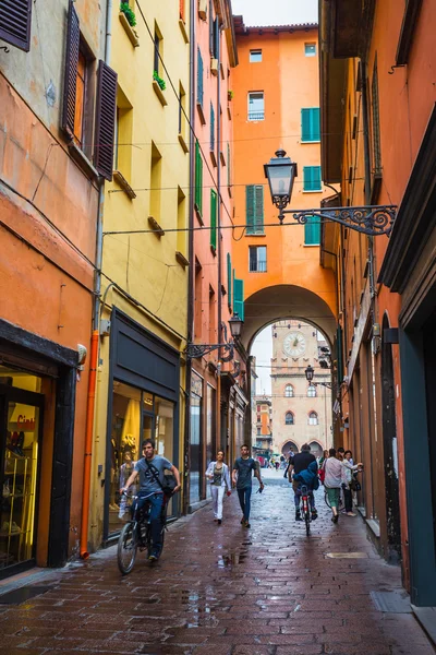 Straße von Bologna — Stockfoto