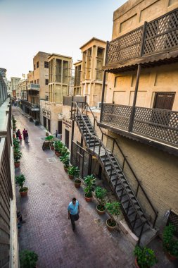 Arap sokak Dubai eski bölümü