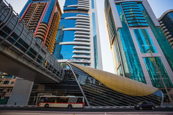 Dubajské metro — Stock fotografie