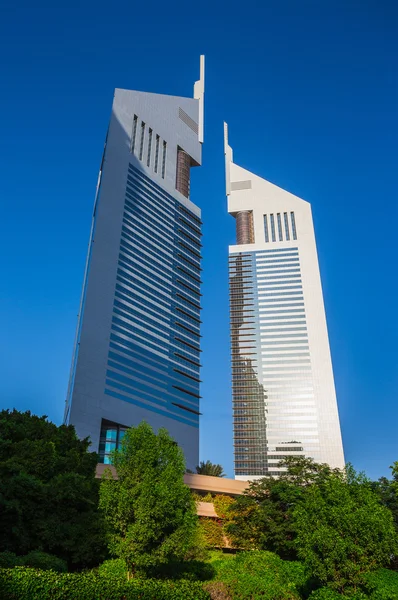 Modern skyscrapers, Sheikh zayed road — Stock Photo, Image