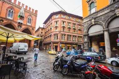 Şehir merkezindeki caddeleri genel görünümü