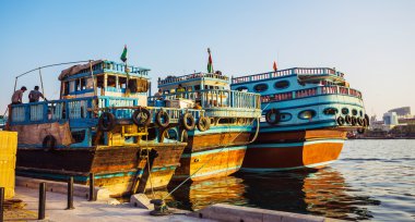tekneler defne Creek, dubai, Birleşik Arap Emirlikleri