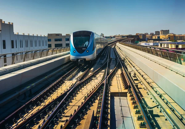 Dubai Metro as world's longest — Stock Photo, Image