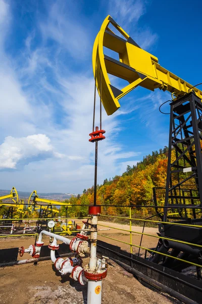 Petróleo Pumpin Rússia — Fotografia de Stock