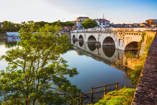 Pont de Tibère à Rimini — Photo