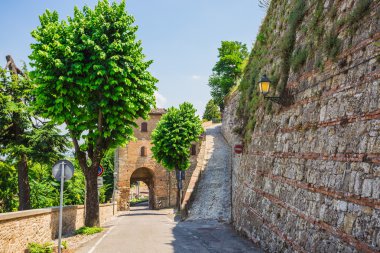 Küçük il kasaba Tuscan