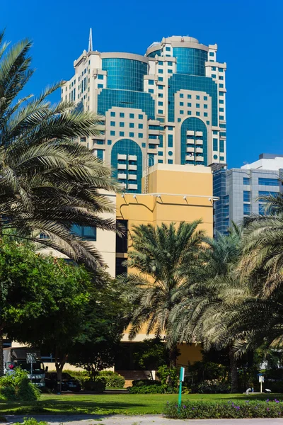 High rise buildings in Dubai — Stock Photo, Image