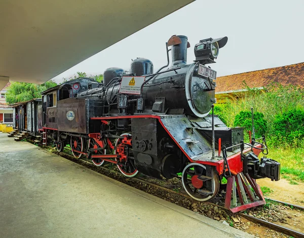 Antique train in Dalat — Stock Photo, Image