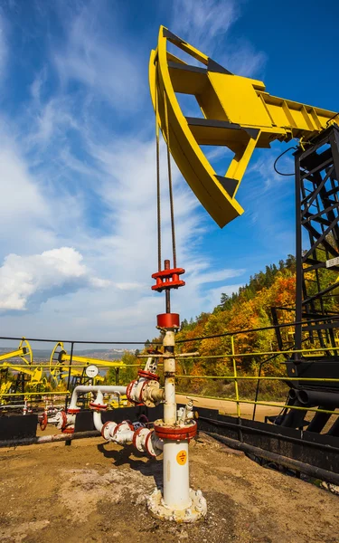 Нефтяной насос России — стоковое фото