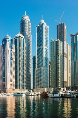 yüksek binaların Dubai