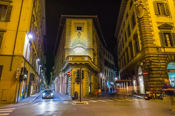 Plaza de la ciudad en Florencia, Italia — Foto de Stock