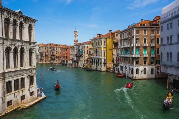 Grande Canal em Veneza Itália — Fotografia de Stock