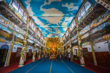Linh Phuoc pagoda Vietnam.