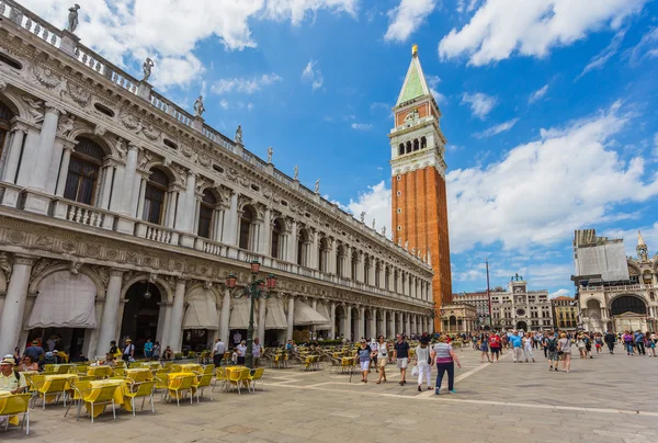 San Marco Piazza Venetsiassa — kuvapankkivalokuva