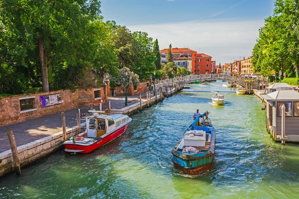 Grand canal à venise, Italie — Photo
