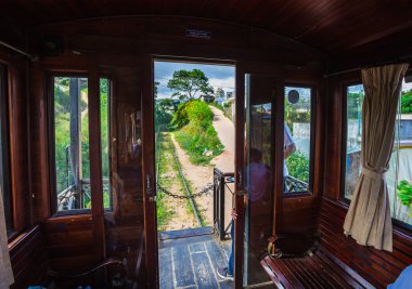 Eski tren istasyonunda Dalat