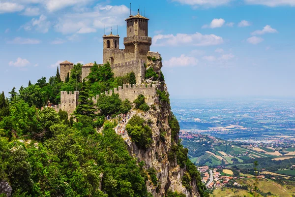 Festung Rocca della Guaita — Stockfoto