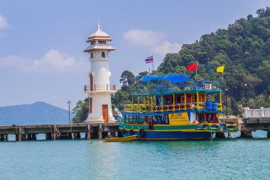 Bir Bang Bao pier deniz feneri