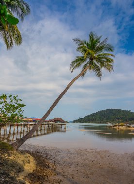 tropikal kumsalda adası Koh Chang