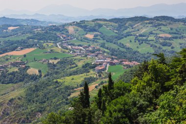 Güzel İtalyan peyzaj