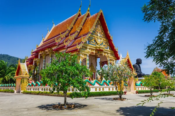 Tempio del monaco nero in Thailandia — Foto Stock