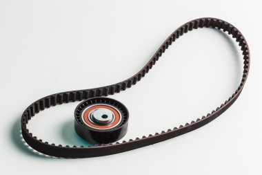 timing belt with rollers clipart