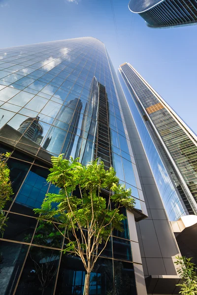 Skyscrapers in Abu Dhabi, UAE — Stock Photo, Image