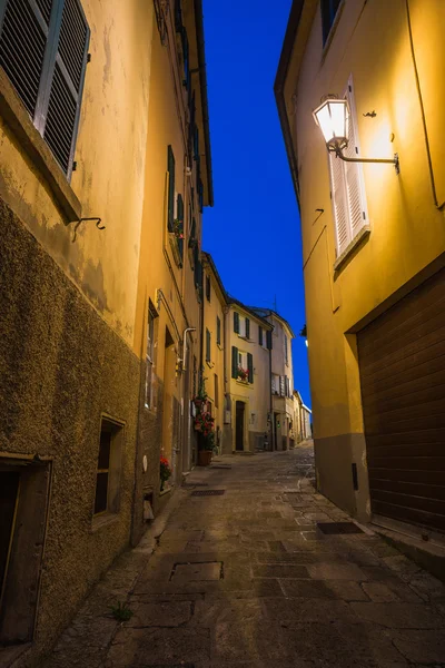 Calles nocturnas de San Marino —  Fotos de Stock
