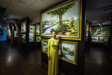 Nha Trang müzede resimlerinde