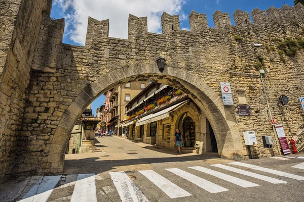 Guaita fortress in San Marino — Stock Photo, Image