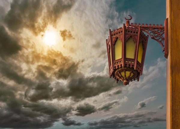 Lanterna de rua árabe — Fotografia de Stock