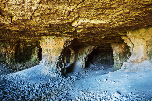 caves for mining of limestone