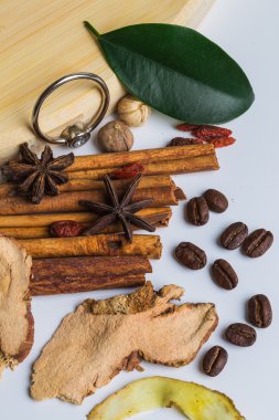 Kuru baharat ve taze otlar