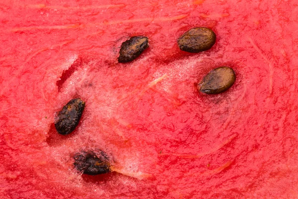 Segment van rode watermeloen — Stockfoto