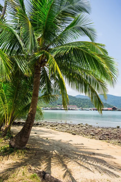 Vackra tropiska stranden på Koh Chang — Stockfoto